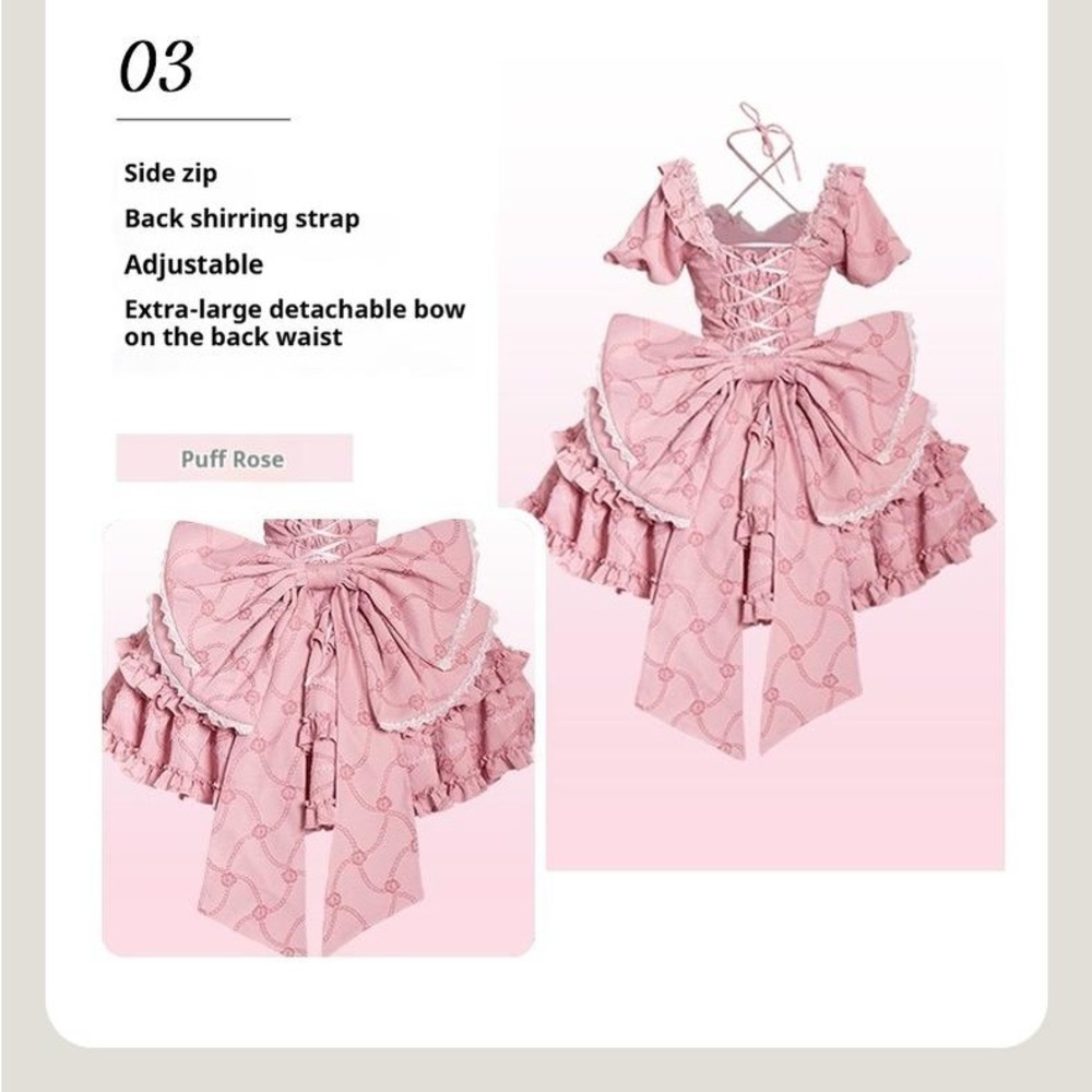🛑LAST CHANCE🛑 NWT Ocelot Mint Sweet Lolita OP Princess Dress - Picture 11 of 12